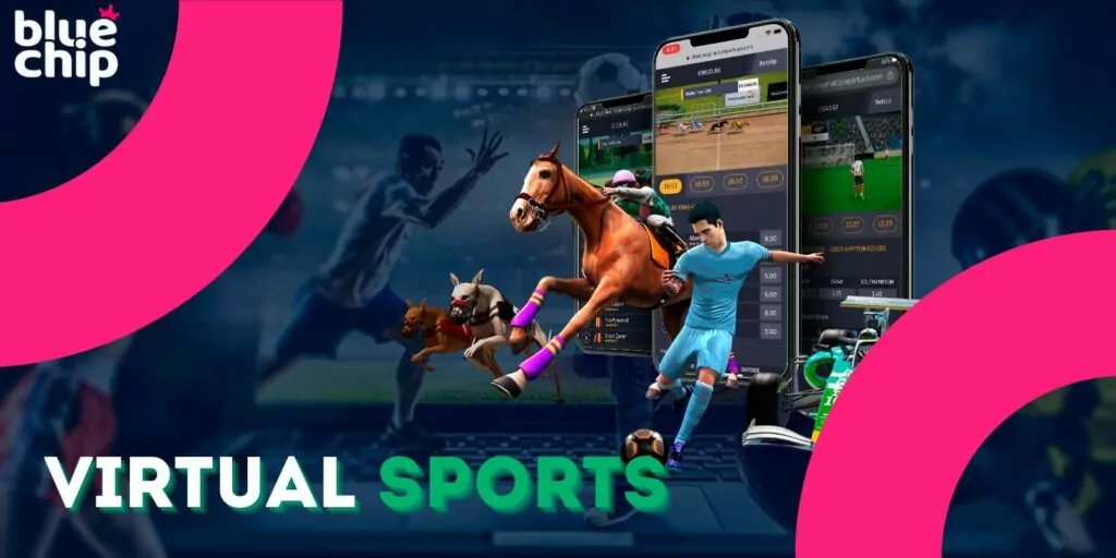Virtual betting is an offer from the Bluechip bookmaker