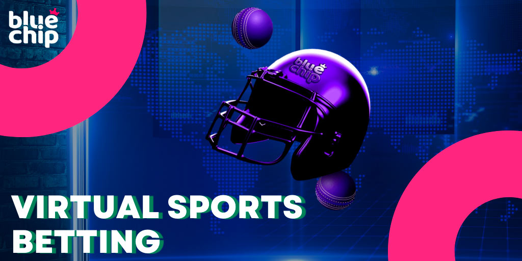 On our website bluechip, you can make virtual bets on sports