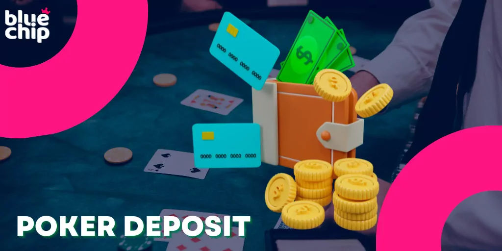 Bluechip Poker offers a large number of payment methods